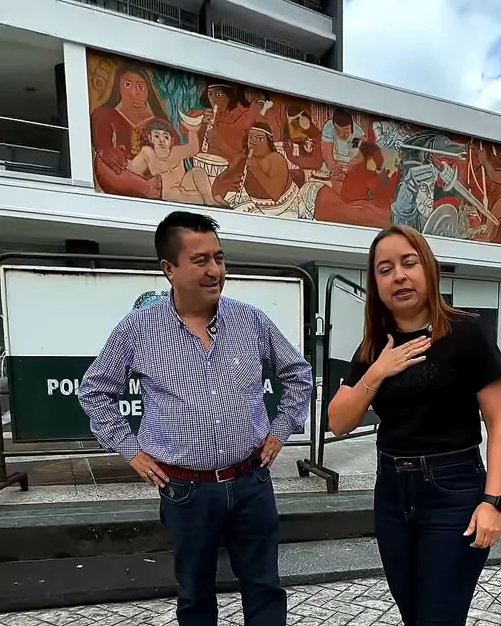 Ferdinan Agudelo Castañeda y Claudia Duque, asesores de la Agencia de Seguros FAC, en Ibagué